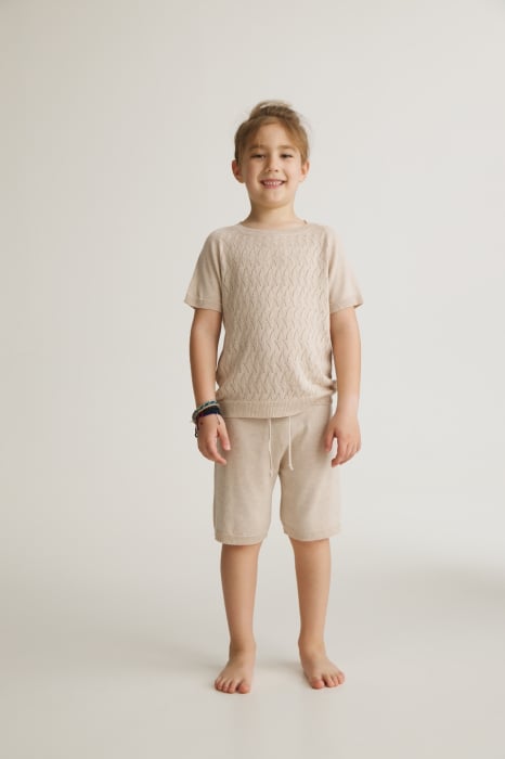 Set UNO Bej din Vâscoză și Merino [3]