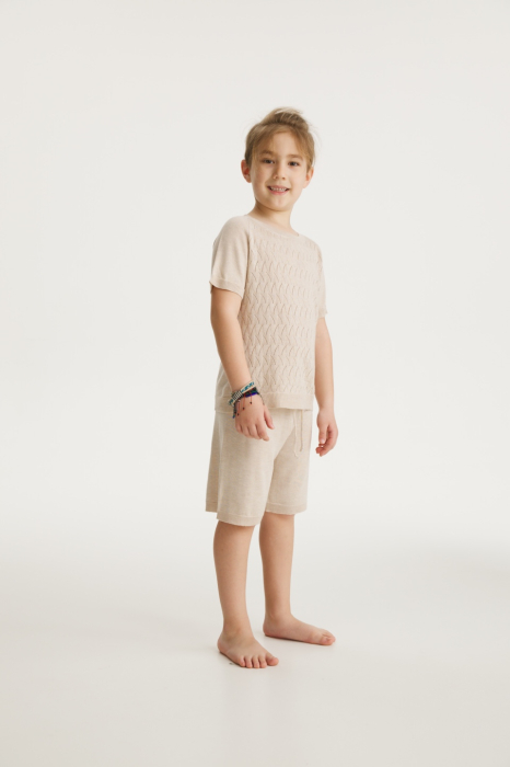 Set UNO Bej din Vâscoză și Merino [2]