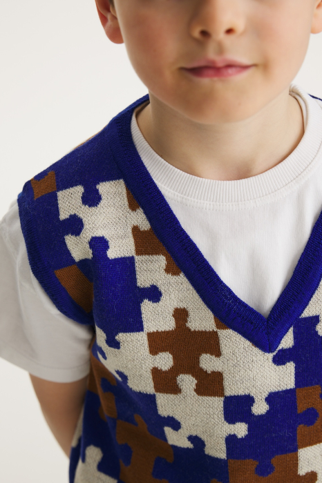 Vesta Puzzle albastru [5]