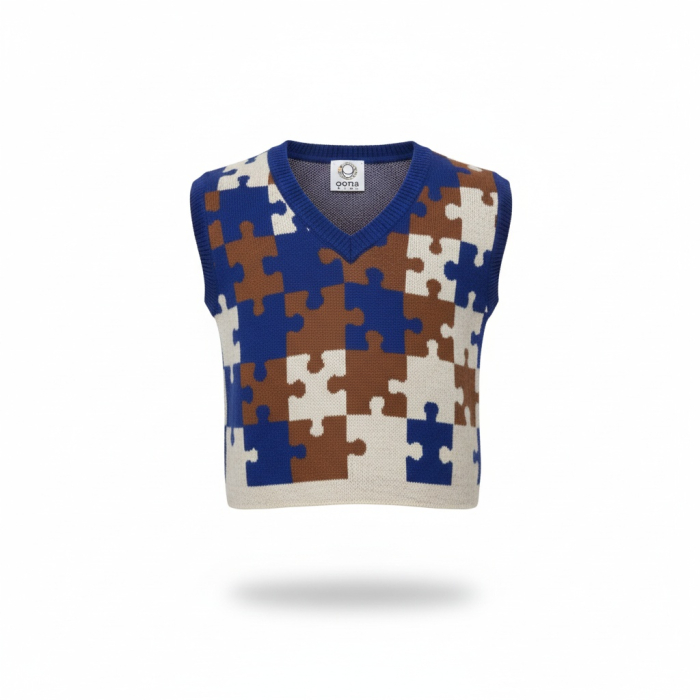 Vesta Puzzle albastru [6]