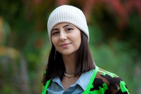 Beanie Rib in Beige cashemere [1]