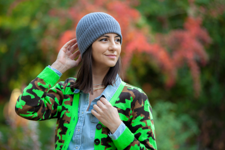 Beanie Rib in Grey cashemere [2]