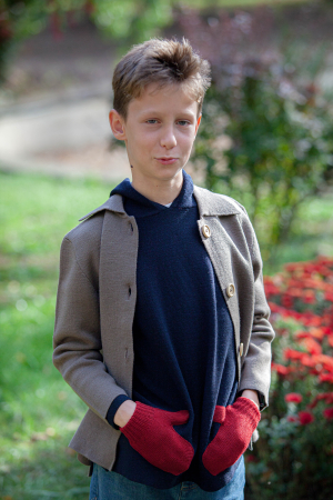 Cămașă Milo kaki din lână merinos [4]