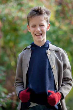 Cămașă Milo kaki din lână merinos [3]