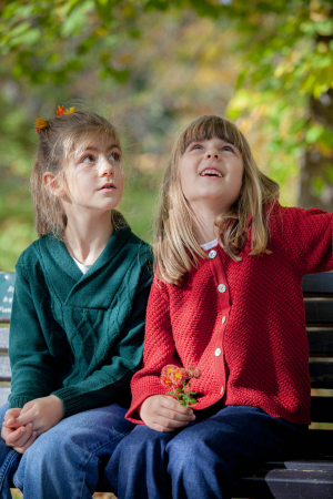 Cardigan Agy Zmeură din lână merinos [3]