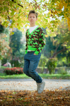 Cardigan Army Neon [3]