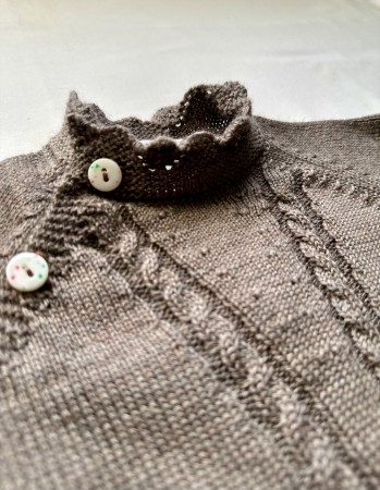 Cardigan Dino din lână merinos [4]