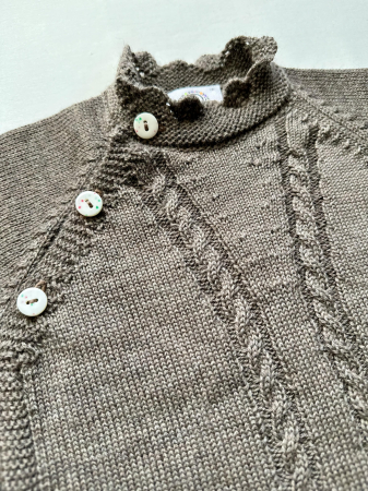 Cardigan Dino din lână merinos [7]