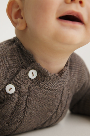 Cardigan Dino din lână merinos