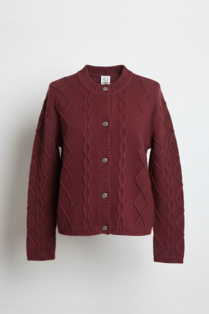 Toate produsele - Cardigan Nostalgia Roșu pentru adulți