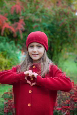 Fetițe - Cardigan Wavey