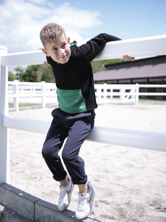 Hanorac Koala cu Buzunar Verde din lână merinos [2]