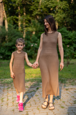 Mama Scoica din Bumbac Organic Nude [3]