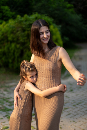 Mama Scoica din Bumbac Organic Nude [2]