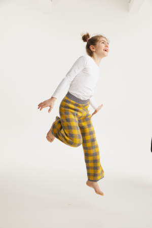 Băieți - Pantaloni Jacquard