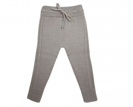 Pants Noah in Beige merino wool [4]