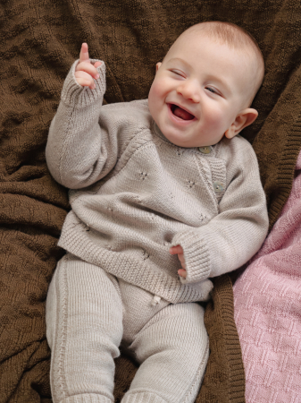 Pants Noah in Beige merino wool [1]