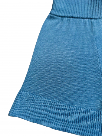 Shorts Roona in Blue Viscose and Merino blend [4]