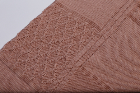 Rochița Ingrid Roz din lână merinos [4]