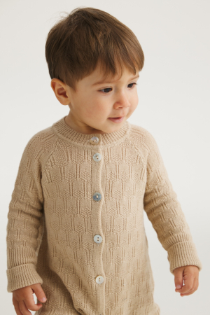 Bebe - Salopeta ZEN din lână merinos