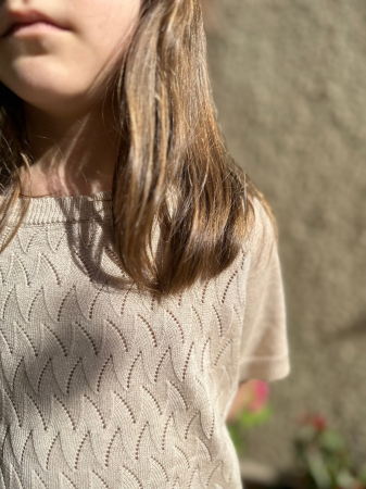 Set UNO in Beige Viscose and Merino blend [3]