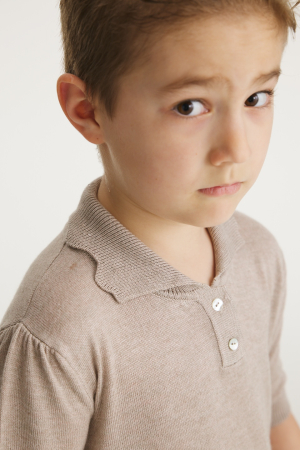 Tops - T-shirt Roona in Beige Viscose and Merino blend