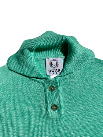 Tricou Tricotat Roona Turcoaz din Vâscoză și Merino [5]