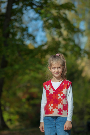 Fetițe - Vesta Puzzle ciclam