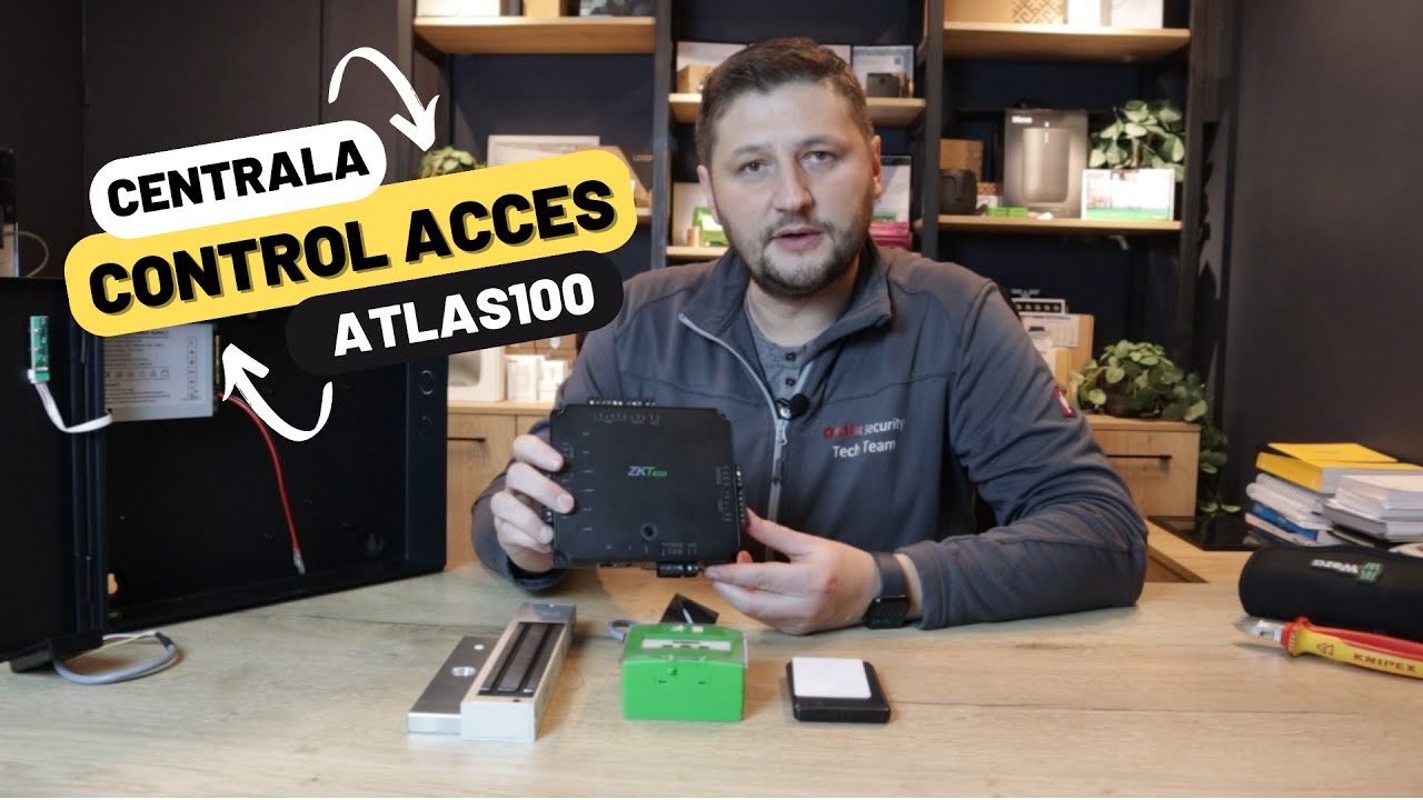 Programam azi centrala control acces ZKTeco seria Prox ATLAS100