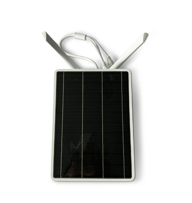 Camera supraveghere exterior IP cu panou solar profesionala, 4G, 4MB, slot card microSD, microfon si difuzor [7]