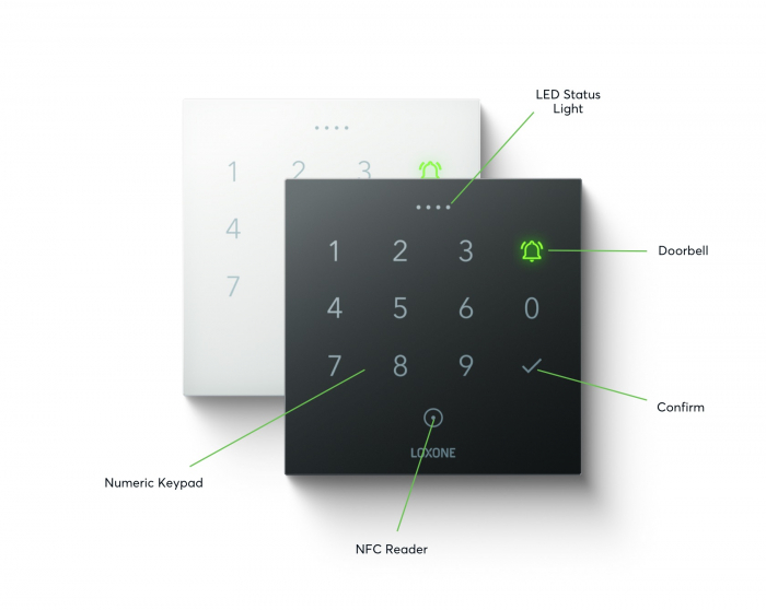 Control Acces Loxone - NFC Code Touch Tree White [4]