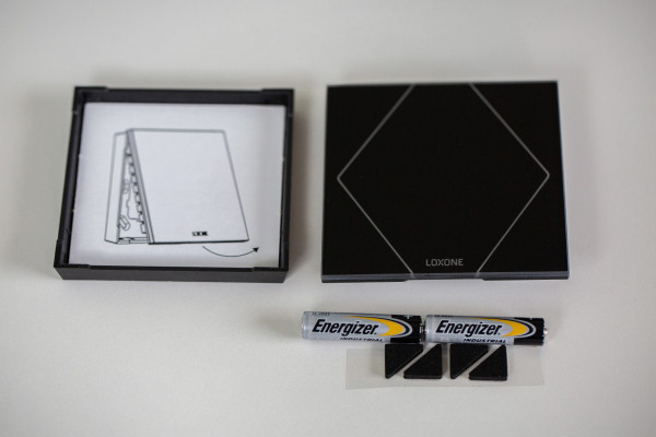 Întrerupător Smart Loxone Touch Pure Air Anthracite [4]