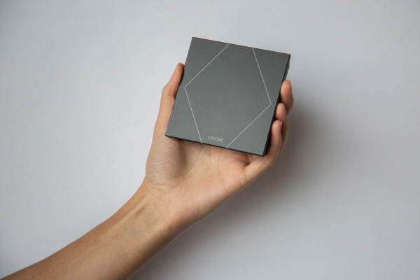 Întrerupător Smart Loxone Touch Pure Air Anthracite [2]