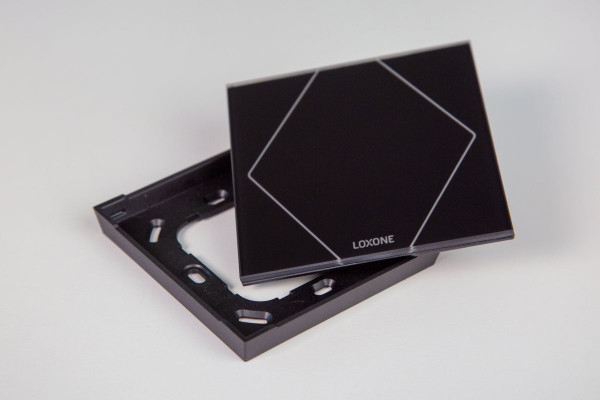 Întrerupător Smart Loxone Touch Pure Tree Anthracite [3]