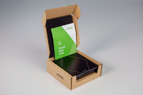 Întrerupător Smart Loxone Touch Pure Tree Anthracite [5]