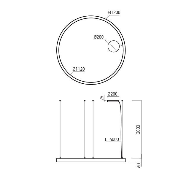 Pendul Arelux XAMBIT AM03WW SWH Alb Slabat [2]