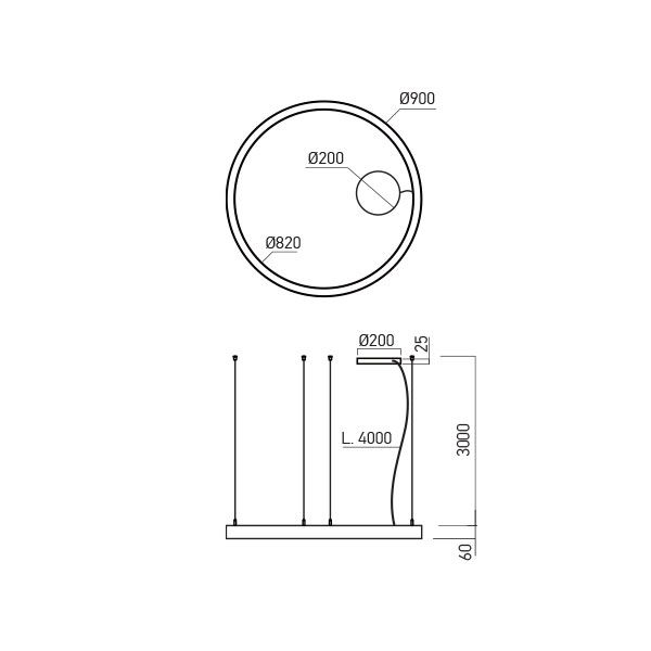 Pendul Arelux XAMBIT AM02NW SGD Auriu satinat [2]