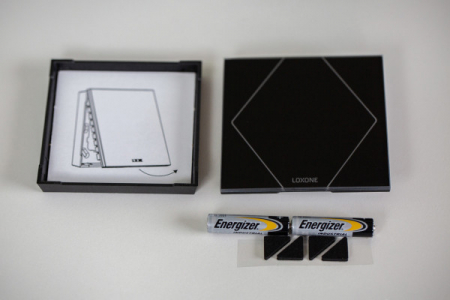 Întrerupător Smart Loxone Touch Pure Air Anthracite [3]
