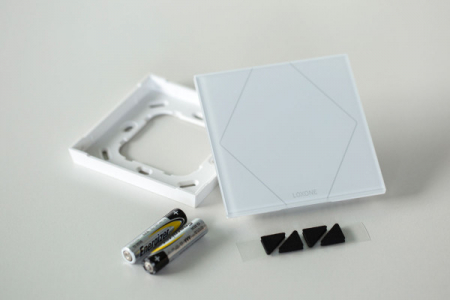 Întrerupător Smart Loxone Touch Pure Air White [5]