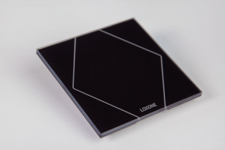Întrerupător Smart Loxone Touch Pure Tree Anthracite [1]