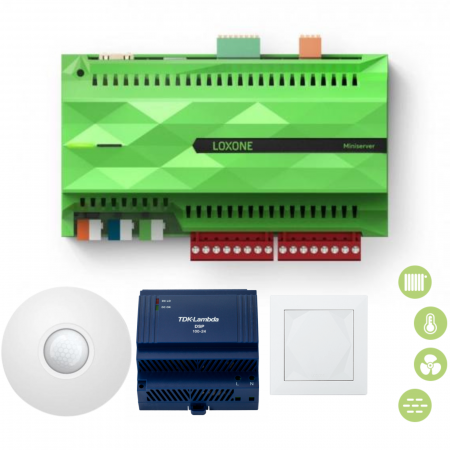 Pachete smart home - Pachet Smart Home Loxone - Studio/Garsoniera Smart Plus