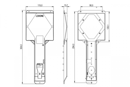 Intrerupator smart Touch Surface Tree Loxone [7]