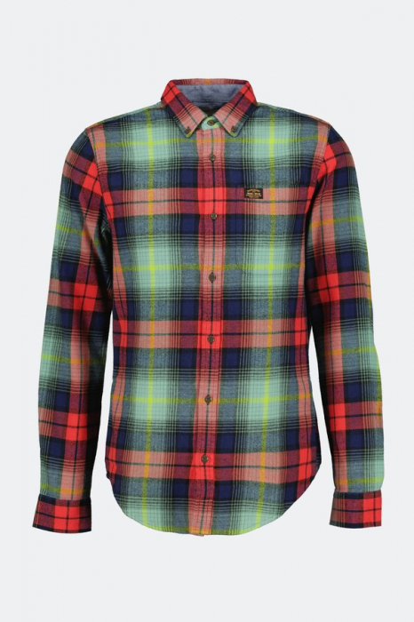 Camasa imprimeu carouri SUPERDRY, S [4]