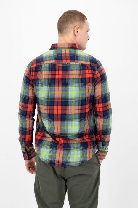 Camasa imprimeu carouri SUPERDRY, S [3]