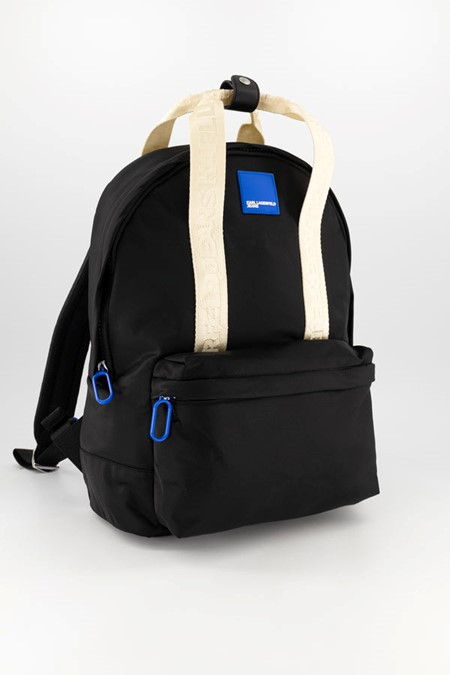 Rucsac cu detalii logo Negru Karl Lagerfeld Jeans, marime universala [4]