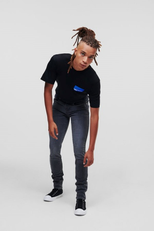 Blugi bumbac organic Karl Lagerfeld Jeans W32/L30 (L)