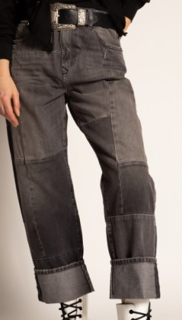 Femei - Blugi DIESEL, Denim negru/gri, marimea 26