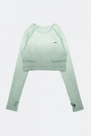 Bluza femei, Maraton poliamida, Verde