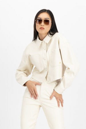 Pentru ea - Camasa crop Anouk piele ecologica JOSH V. M