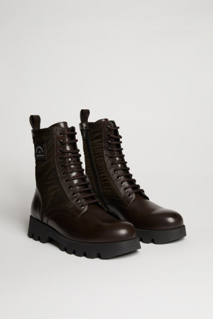 Ghete cu imprimeu Karl Lagerfeld, Maro, 43 EU